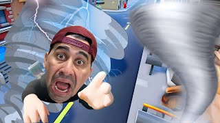VIREI UM TORNADO NO ROBLOX!