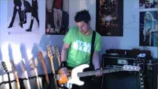Green Day "Worry Rock, Platypus (I Hate You), Uptight And Last Ride In" Bass Cover