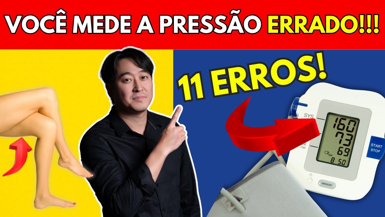 11 ERROS AO MEDIR A PRESSÃO ARTERIAL. E VOCÊ COMETE TODOS!