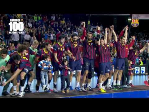 El FC Barcelona Lassa assoleix les 100 victòries consecutives a la Lliga ASOBAL