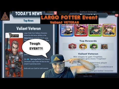 Sega Heroes - Largo Potter - Valiant Veteran Event