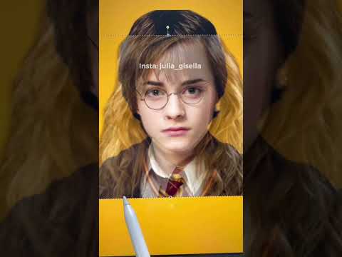 I tried to mix Harry Potter and Hermione to see their ✨child✨(fabulous🤫) | JULIA GISELLA