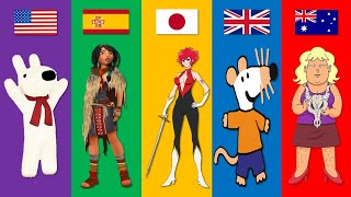 Cartoons From Different Countries | Pt.100