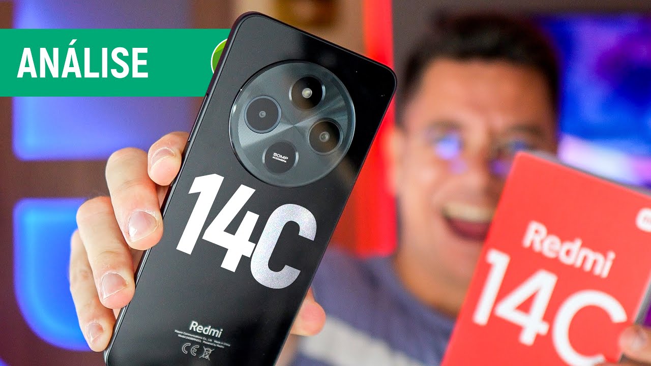 Miniatura da avaliação em vídeo de Smartphone Xiaomi Redmi 14c 4G
