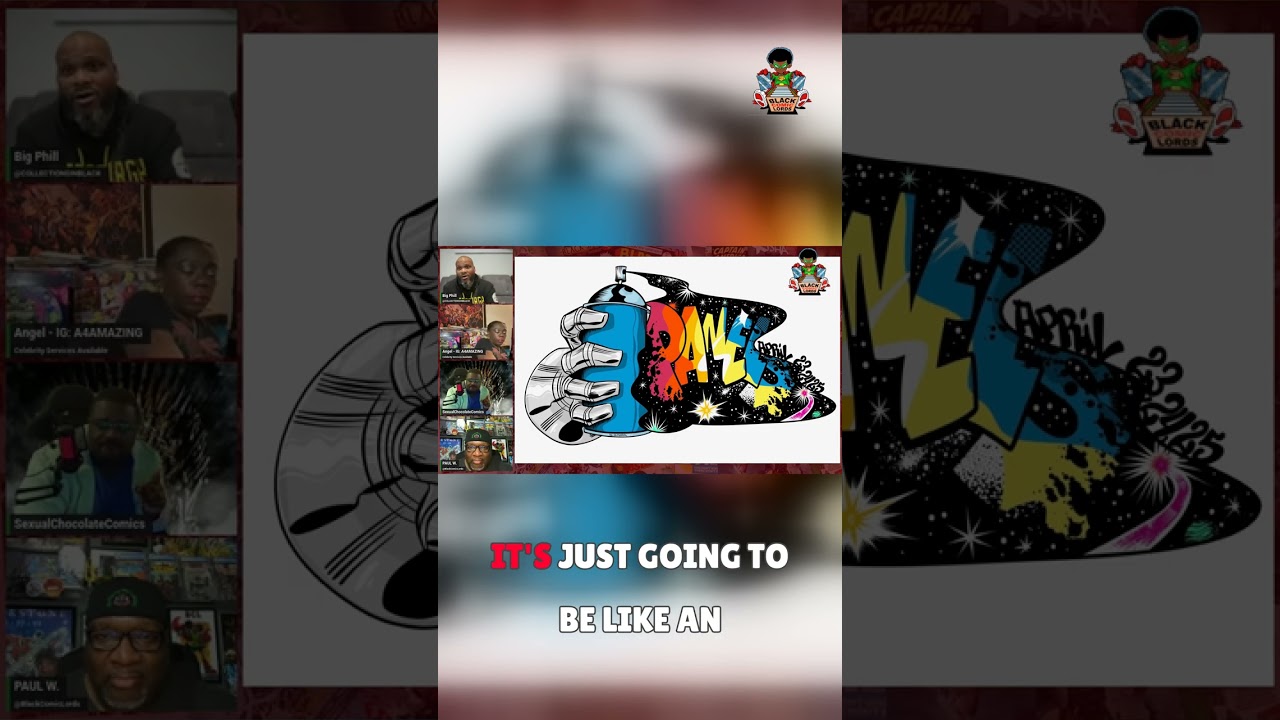 Panels: combining graffiti, hip‑hop and comic art — live