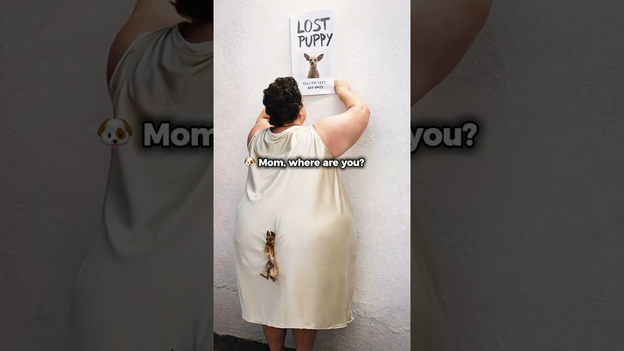 🐶: Mom, where are you? #animals #cute #dog #funny