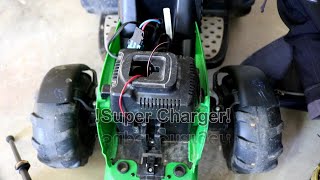 Peg Perego John Deere Tractor Super Charged Battery Upgrade