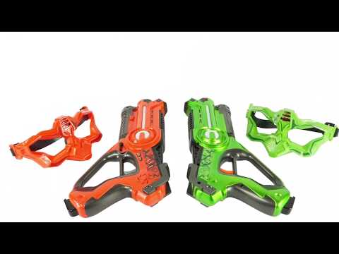 Интерактивный пистолет бластер для игры лазертаг UFT LASER TAG GUN + Жук пришелец UFT