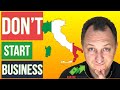 Italy a good Place to Start Your Business?