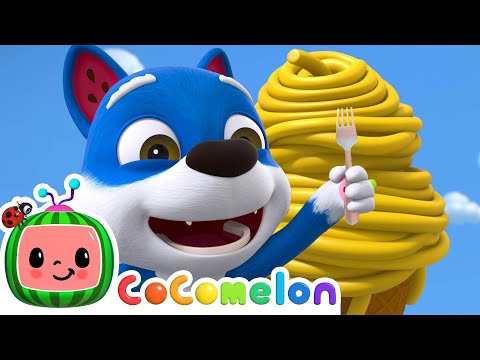Oodles of Noodles 🍜 | CoComelon Animal Time - Learning with Animals | Food Songs for Kids