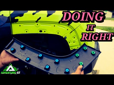 Rear Fender Replacement on my Jeep Renegade.