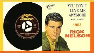 Ricky Nelson - You Don&#39;t Love Me Anymore &#39;Vinyl&#39;