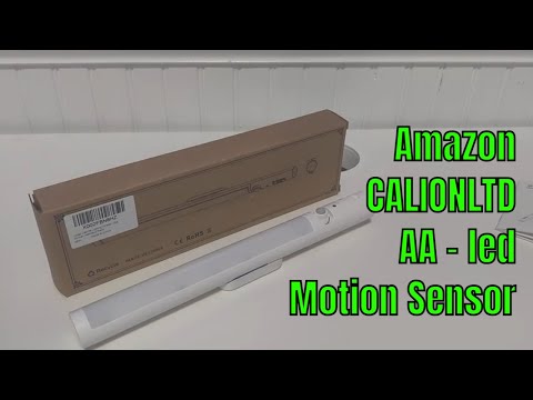 CALIONLTD LED Motion sensor AA battery lights