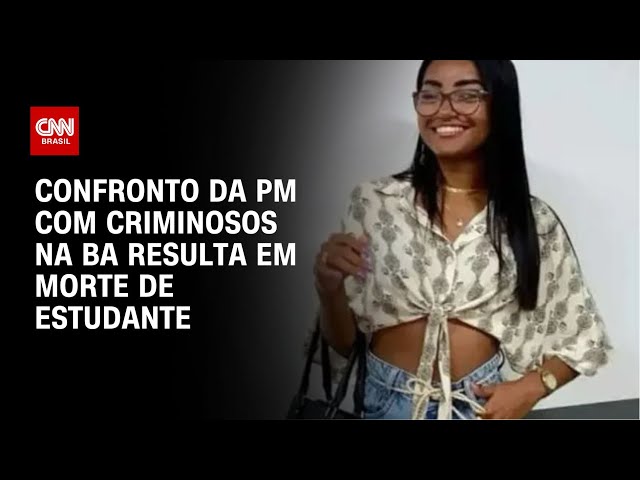 Universitária morre após ser atingida por bala perdida em Salvador (BA) | BASTIDORES CNN
