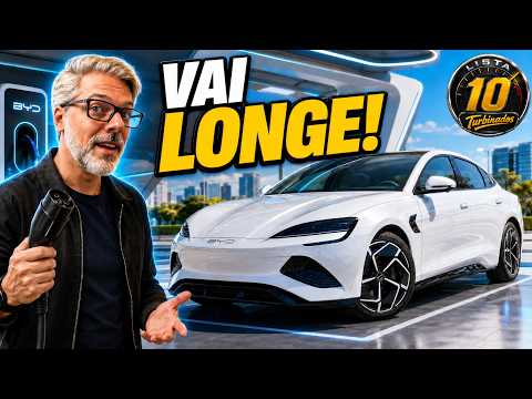 ZERA A BATERIA NUNCA! 10 Melhores carros com maior Autonomia