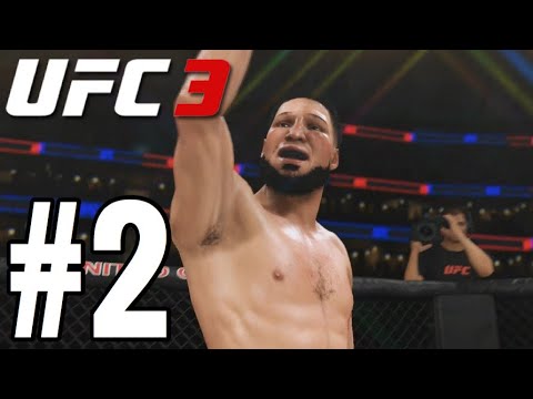 UFC 3 Career Mode Walkthrough Part 2 - UFC DEBUT!