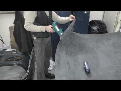 Перетягиваем потолок Алькантарой. 👋Горячий метод.