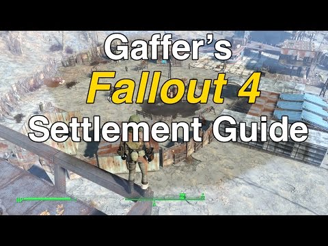 Fallout 4 Settlement Guide - The basics, and some extra tips
