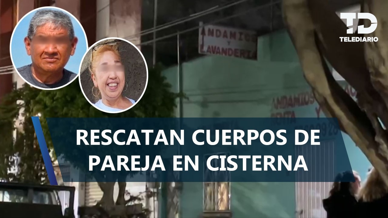 Rescatan los cuerpos de Lilia y Alejandro, pareja hallada dentro de cisterna en la Bondojito