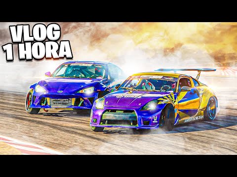 VLOG DE 1 HORA - MEU MELHOR CAMPEONATO DE DRIFT