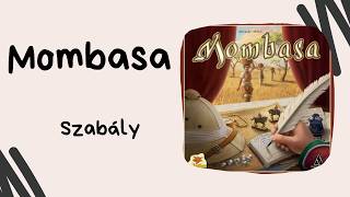 Hogyan zsákmányolják ki Afrikát? Mombasa játékszabály társasjáték játékszabály