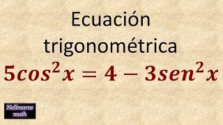 GRADO DÉCIMO- ECUACIONES TRIGONOMÉTRICAS
