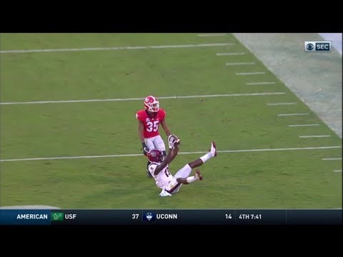 2017 USC vs Georgia - Shi Smith 6 Yd Reception