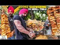 80/- Rs में Sardar ji ka Desi Jatt Street Food | India ka Big Daddy Veg Shawarma, Monster Burrito
