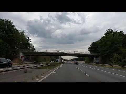 Allemagne Autoroute Dortmund vers Munster, Gopro / Germany Highway Dortmund to Münster, Gopro