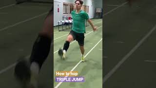 JUMPS COACH Triple jump: hop like a pro #shorts