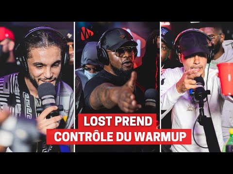 LOST prend le contrôle du Warmup avec WHITE-B et MB // Le Warmup Fm