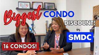 Malaking Discount for SMDC Condominiums!