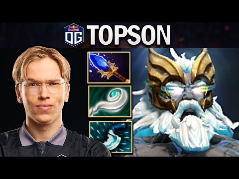 OG.TOPSON ZEUS - STILL PLAYING IN CURRENT META - DOTA 2 7.24 GAMEPLAY