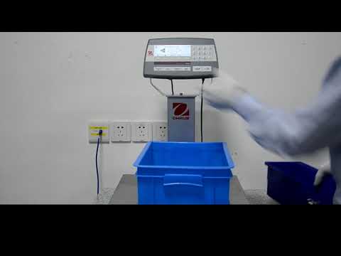 Liczenie kontrolne przy użyciu wagi OHAUS Defender 5000