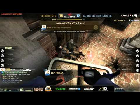 FALLEN 1v3 CLUTCH! Luminosity vs Complexity