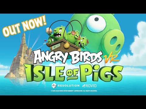 Angry Birds VR: Isle of Pigs Launch Trailer thumbnail