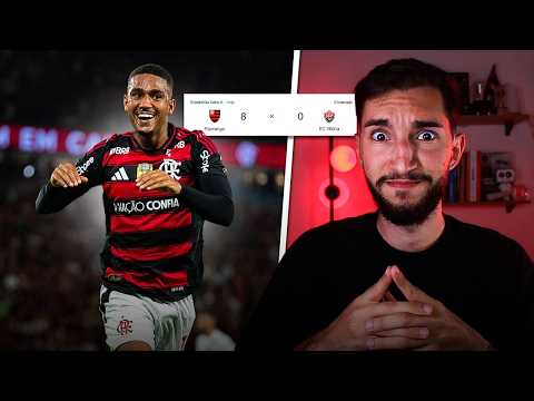 Flamengo 8 x 0 Vitória - ABSURDO.