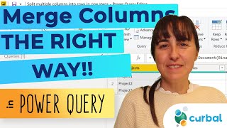 Advanced Concatenate/ Merge columns with Power Query