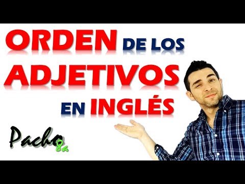 🔴 Using more than one adjective in English requires an order - Do you know the order of adjectives?