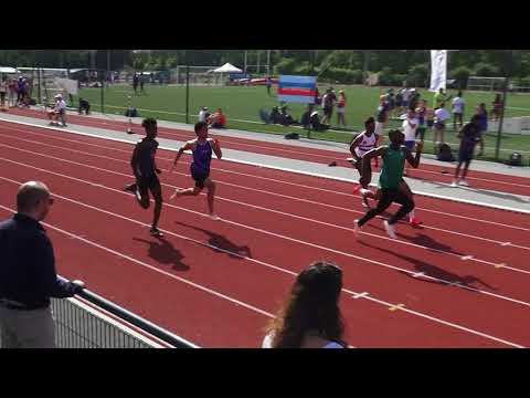 100m ESM- Finale du 75 Championnat départemental CJES  JOINVILLE - 2 juin 2018