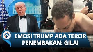 Emosi Trump Meninggi saat Buka Suara soal Penembakan Jamuan Makan: Pelaku Orang Gila dan Sakit Jiwa!