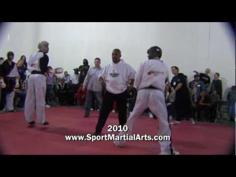 Niko Negron v Jason Grenier - Men's team sparring - 2010 Ocean States