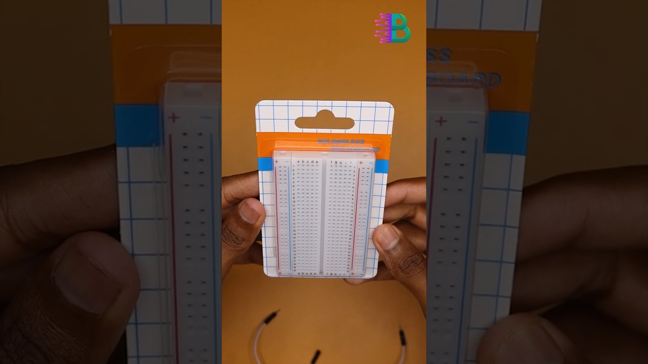 Half Size Medium 400-Point Solderless White Breadboard Video Thumbnail