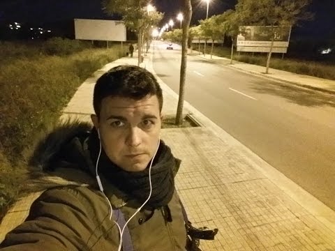 Cámara Samsung Galaxy A5 de noche