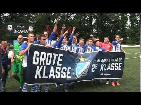 Bladella juicht na bereikte promotie tegen Braakhuizen