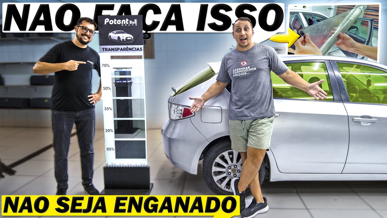QUAL É A MELHOR PELÍCULA para o seu CARRO?🤔 O QUE ESCOLHI para o SUBARU? #8