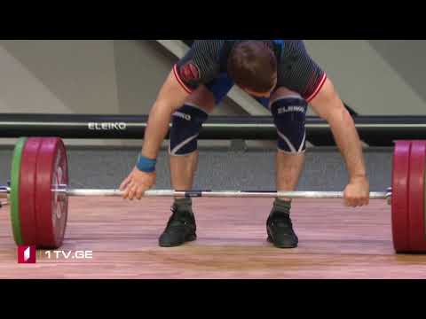Apti Aukhadov 145kg Snatch 2019 EWC