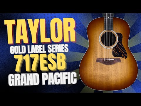 Taylor Gold Label 717e Sunburst (Firestripe Pickguard) image 13