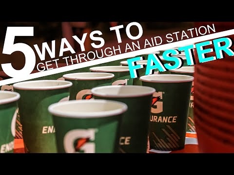 5 Ways to Get Through an Aid Station FASTER