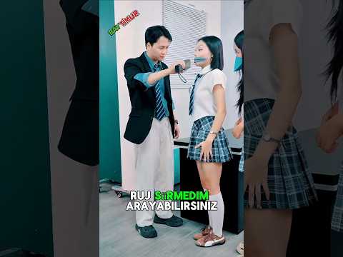​Öğretmenin Ruj Arama Taktiği 😂 Okul Komedisi